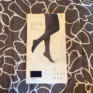 A New Day navy blue tights size s/m